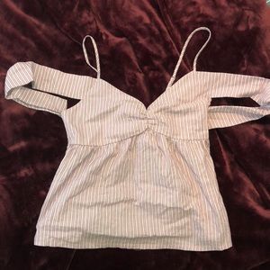 Nordstrom Top with Shoulder Detail